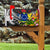 Cook Islands Mailbox Cover - Custom Personalised Tropical Flowers Style - Polynesian Pride