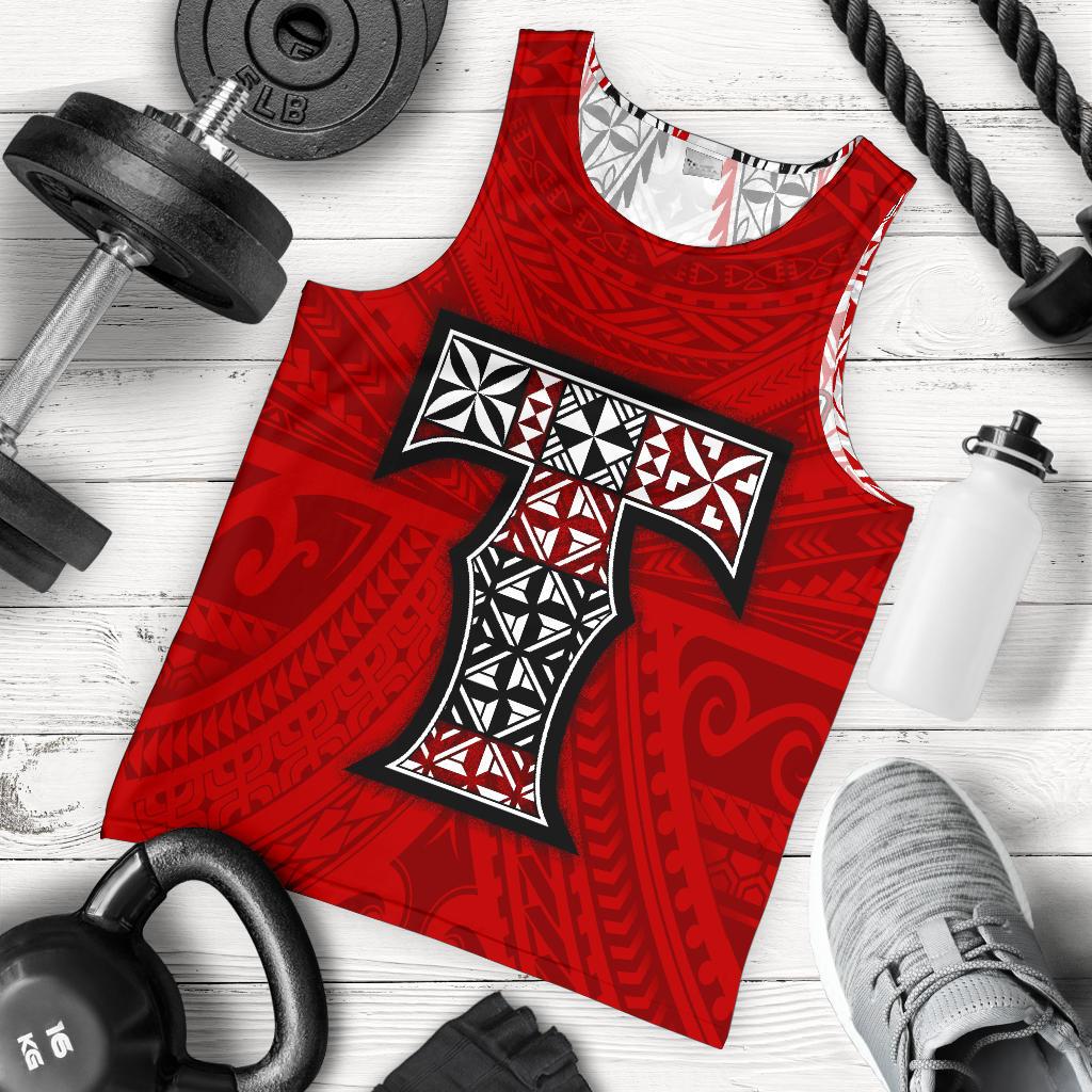 Tonga Men's Tank Top - Polynesian Peak - Polynesian Pride