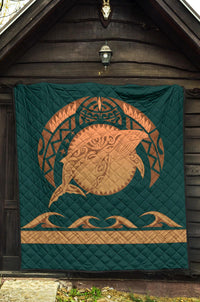 Polynesian Shark Hawaii Premium Quilt - Hi Style - Polynesian Pride