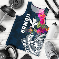 Polynesian Hawaii Men's Tank Top - Summer Vibes Blue - Polynesian Pride