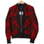 Marshall Islands Men Bomber Jackets - Polynesian Tattoo Red - Polynesian Pride