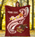 American Samoa Custom Personalised Premium Blanket - AS Seal Polynesian Patterns Plumeria - Polynesian Pride