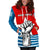 Free West Papua Women Hoodie Dress - Polynesian Pride