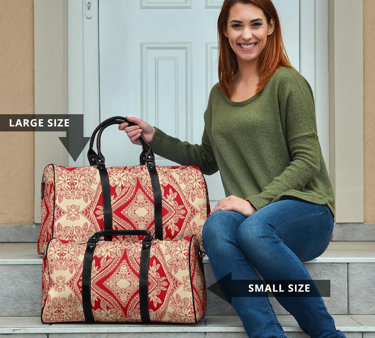 Polynesian Plumeria Mix Hawaii Travel Bag - Polynesian Pride