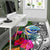 Federated States of Micronesia Area Rug - Turtle Plumeria Banana Leaf - Polynesian Pride
