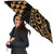 Seal Of Hawaii Polynesian Umbrella Gold - Circle Style - Polynesian Pride