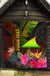 Tokelau Polynesian Personalised Premium quilt - Hibiscus and Banana Leaves - Polynesian Pride