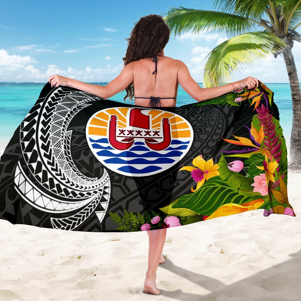 Tahiti Sarong - Seal Spiral Polynesian Patterns - Polynesian Pride