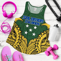 Solomon Islands Premium Racerback Tank A7 - Polynesian Pride
