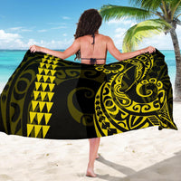 Polynesian Tribal Sarong Yellow - Polynesian Pride
