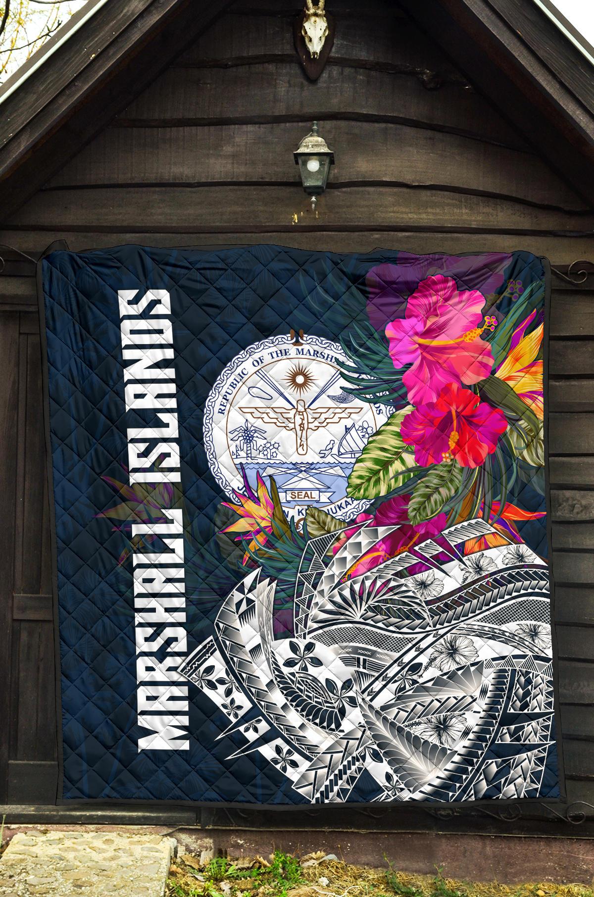 Marshall Islands Premium Quilt - Marshall Islands Summer - Polynesian Pride