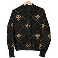 Kanaka Maoli Men's Bomber Jacket Regal AH - Polynesian Pride