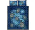 Turtle Quilt Bed Set - Light Sea Blue - Polynesian Pride
