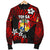 Mate Ma'a Tonga Rugby Women's Bomber Jacket Polynesian Unique Vibes - Red - Polynesian Pride
