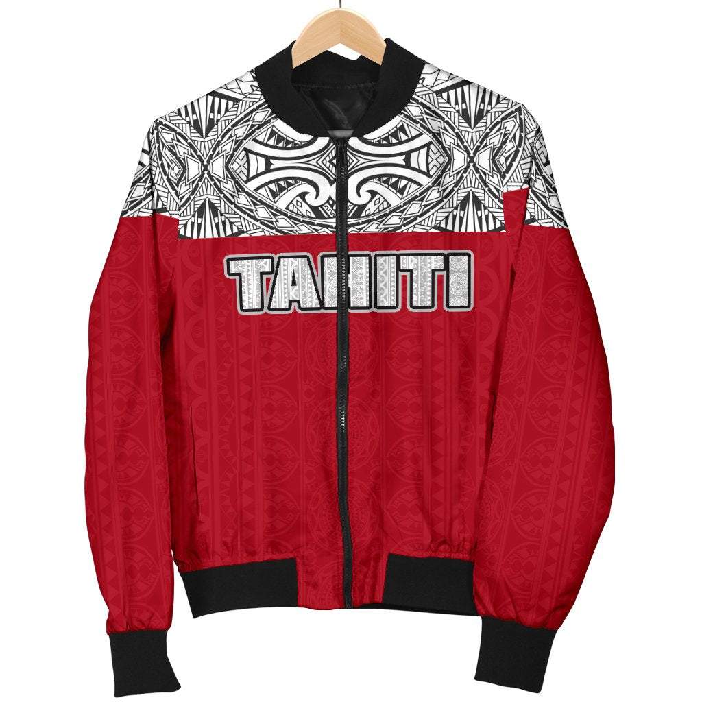 Tahiti Women's Bomber Jacket - Polynesian Design - Polynesian Pride