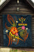 Kosrae Polynesian Premium Quilt - Legend of Kosrae (Blue)