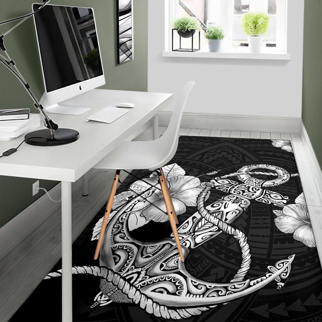 Polynesian Anchor Area Rug - Polynesian Pride