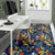 Tropical Buttterfly And Flower Rug - Polynesian Pride