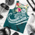 Tahiti Polynesian Men's Tank Top - Summer Plumeria (Turquoise) Turquoise - Polynesian Pride