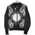 Northern Mariana Islands Polynesian Men's Bomber Jacket Map Black - Polynesian Pride