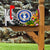 Northern Mariana Islands Mailbox Cover - Tropical Flowers Style - Polynesian Pride