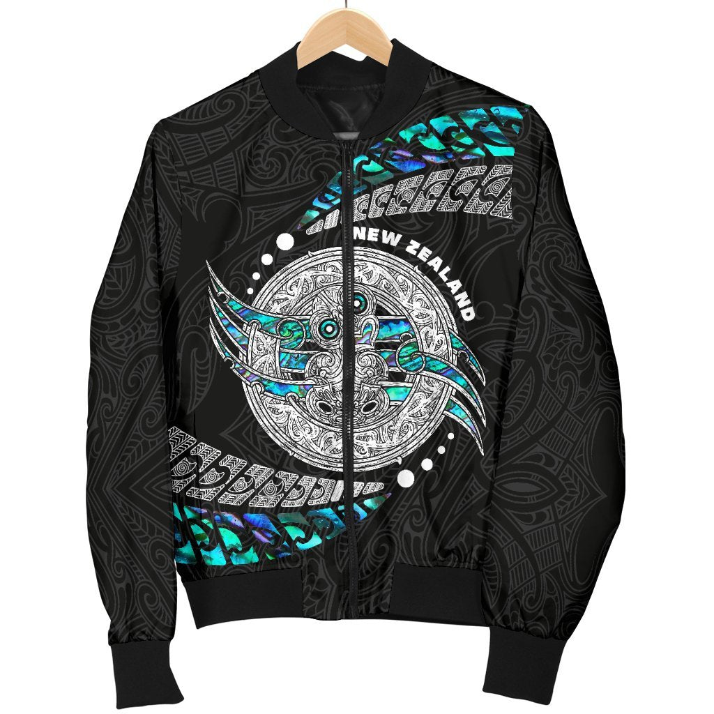 Maori New Zealand Men's Bomber Jacket Hei Tiki Sport Style - Polynesian Pride