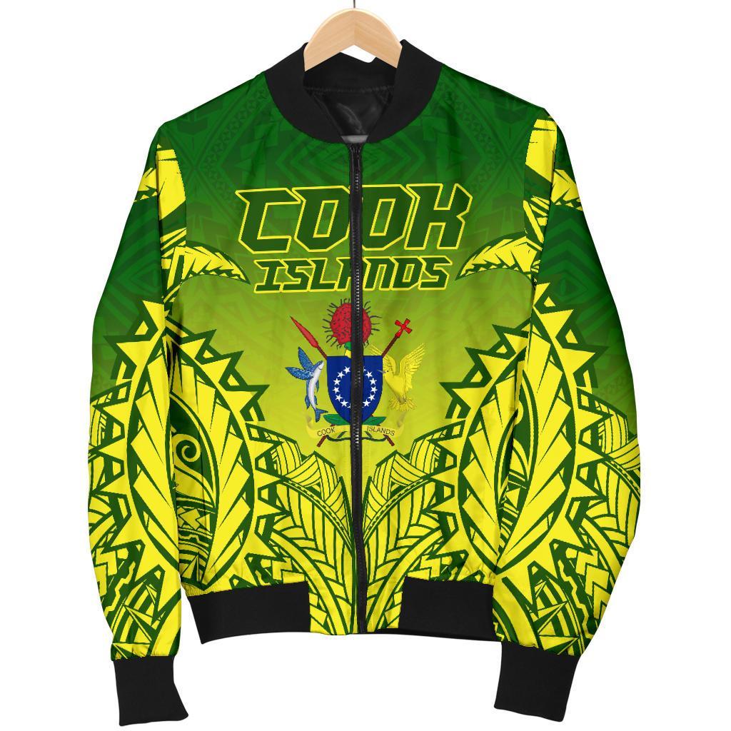 (Kuki Arirani) Cook Islands Premium Men's Bomber Jacket - Polynesian Pride