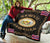 Hawaii Flag Polynesian Premium Quilt Gold - Love Style - Polynesian Pride