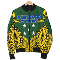 Solomon Islands Premium Men's Bomber Jacket - Polynesian Pride