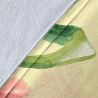 Beautiful Flower Premium Blanket - Polynesian Pride