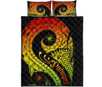 Pohnpei Quilt Bed Set - Polynesian Decorative Patterns - Polynesian Pride