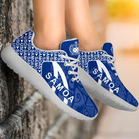 Samoa Sporty Sneakers - Transit Blue Style - Polynesian Pride