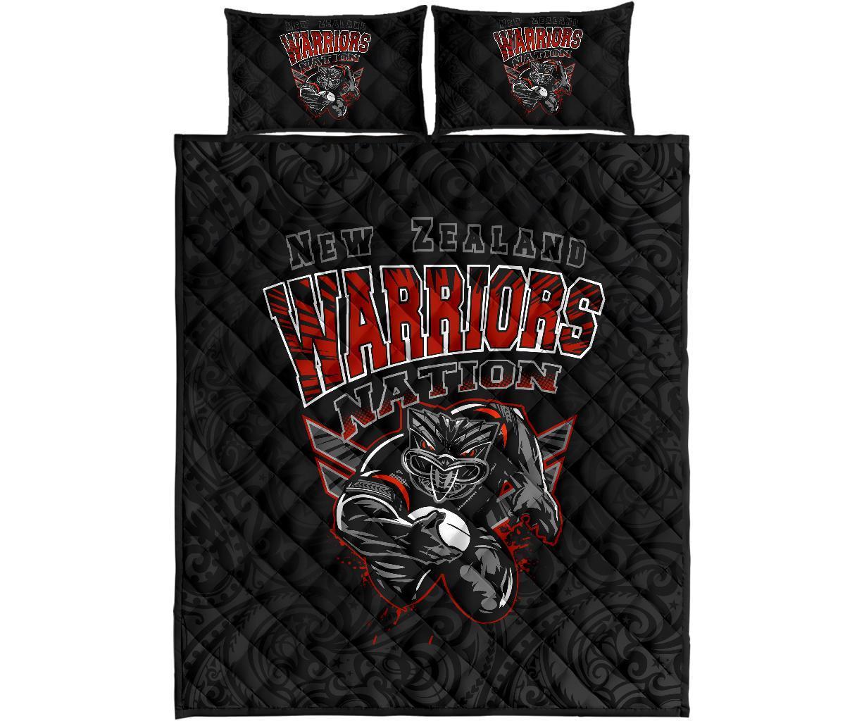 Quilt Bed Set Nz Maori Warriors Unique - Polynesian Pride