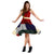 Polynesian Midi Dress - Design Retro Patchwork - Polynesian Pride