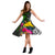 Tokelau Midi Dress - Turtle Plumeria Banana Leaf - Polynesian Pride