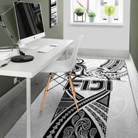 Fiji Rugby Area Rug Polynesian Waves Style - Polynesian Pride