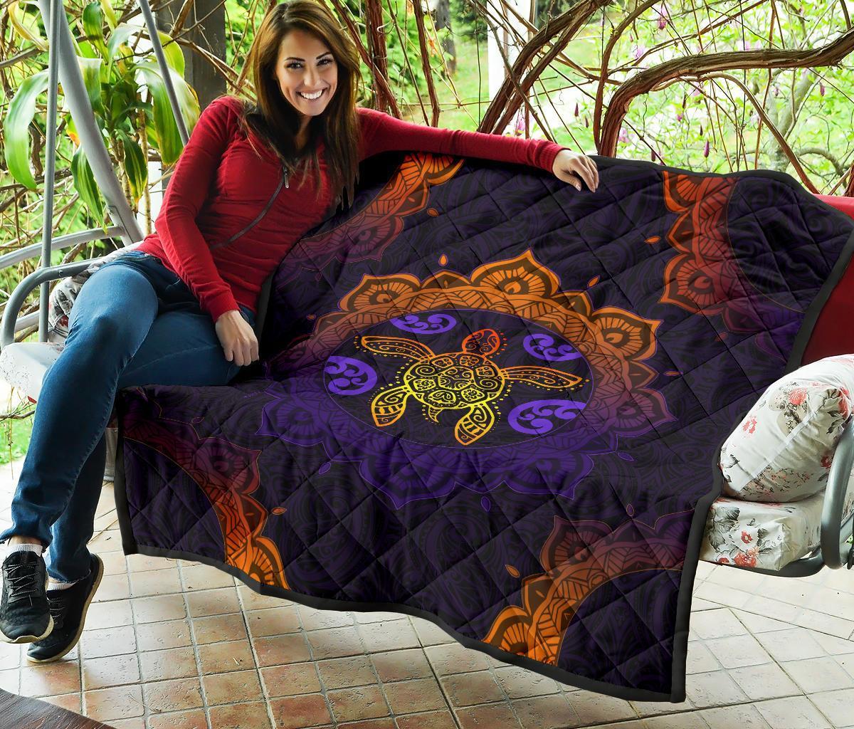 Maori Turtle Quilt - Polynesian Pride