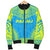 Palau Flag Polynesian Chief Women'S Bomber Jacket - Polynesian Pride