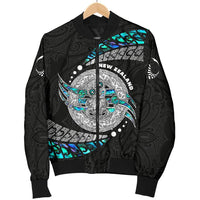(Custom Personalised) Maori Men's Bomber Jacket Hei Tiki Sport Style - Custom Text and Number - Polynesian Pride