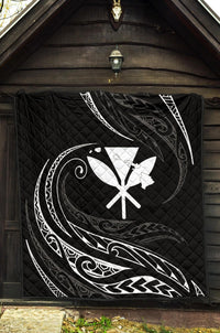 Kanaka Premium Quilt - White - Frida Style - Polynesian Pride