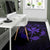 Hawaii Kanaka Turtle Hibiscus Polynesian Rug - Anthea Style Purple - Polynesian Pride