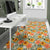 Tropical Flowers Hibiscus Pink Yellow Rug - Polynesian Pride