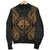 Federated States Of Micronesia Polynesian Men's Bomber Jacket Map Gold - Polynesian Pride