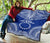 Cook Islands Premium Quilt - Cook Islands Flag Polynesian Chief Blue Version - Polynesian Pride