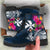 Wallis and Futuna Leather Boots - Summer Vibes Blue - Polynesian Pride