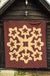 Hawaiian Premium Quilt Royal Pattern - Coral - A1 Style - Polynesian Pride