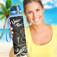 Cook Islands Custom Personalised Hydro Tracking Bottle - Wing Style - Polynesian Pride