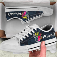 Hawaii Polynesian Low Top Shoe - Tropical Flower - Polynesian Pride