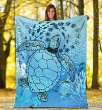 Cook Islands 2 Blanket - Ocean Life - Polynesian Pride