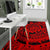 Hawaii Polynesian Turtle Rug - Red - Polynesian Pride